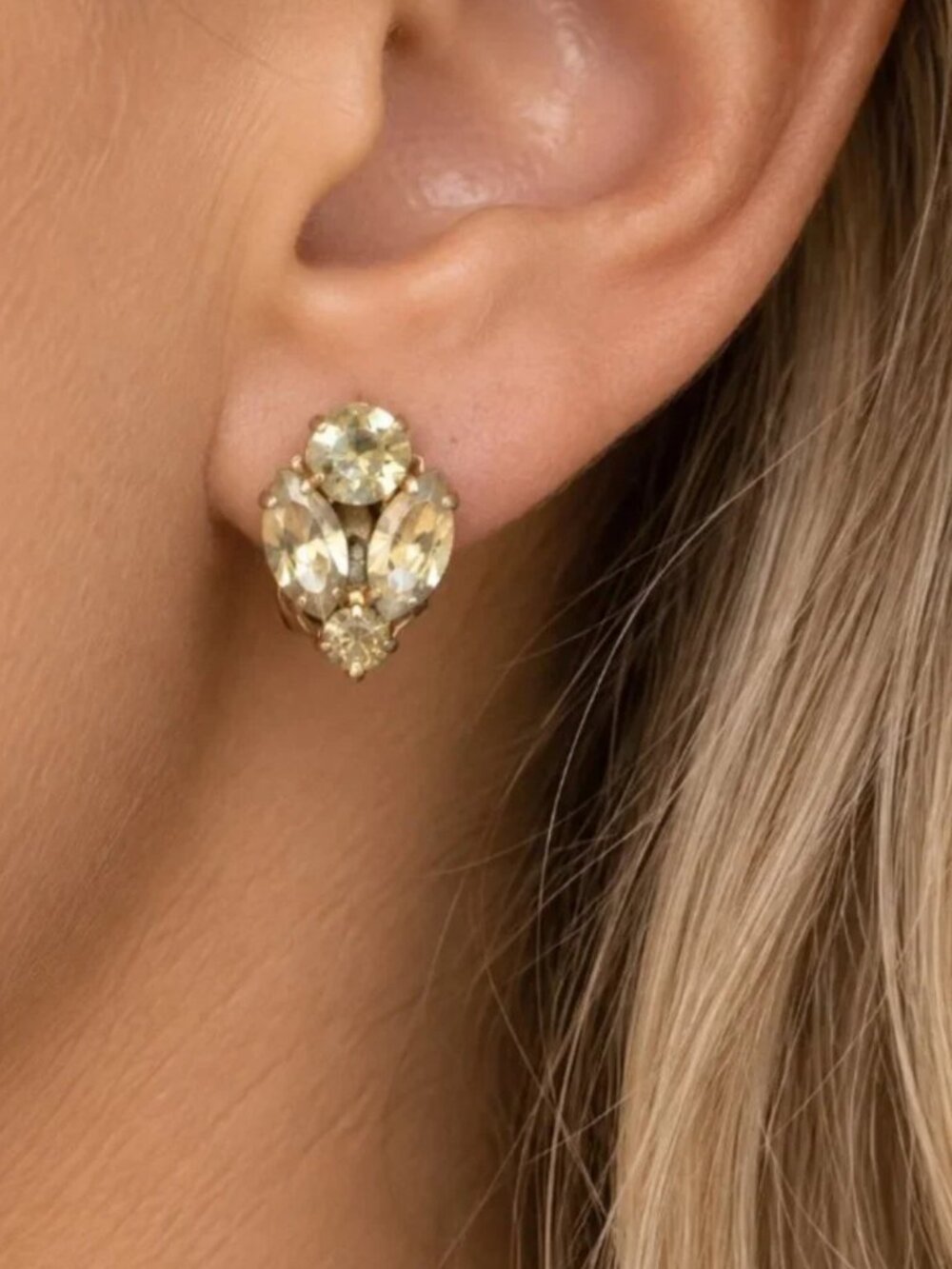 WEISS Vintage Earrings